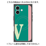 プレミアムパネル with MagSafe［ オリジナル - initial color line - V green ］