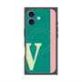 プレミアムパネル with MagSafe［ オリジナル - initial color line - V green ］