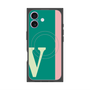 プレミアムパネル with MagSafe［ オリジナル - initial color line - V green ］