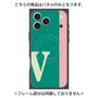 プレミアムパネル with MagSafe［ オリジナル - initial color line - V green ］