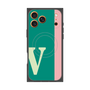 プレミアムパネル with MagSafe［ オリジナル - initial color line - V green ］