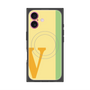 プレミアムパネル with MagSafe［ オリジナル - initial color line - V yellow ］