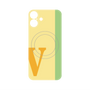 プレミアムパネル with MagSafe［ オリジナル - initial color line - V yellow ］