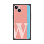 プレミアムパネル with MagSafe［ オリジナル - initial color line - W pink ］