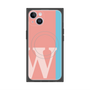 プレミアムパネル with MagSafe［ オリジナル - initial color line - W pink ］