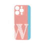 プレミアムパネル with MagSafe［ オリジナル - initial color line - W pink ］