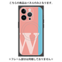 プレミアムパネル with MagSafe［ オリジナル - initial color line - W pink ］