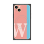 プレミアムパネル with MagSafe［ オリジナル - initial color line - W pink ］