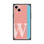 プレミアムパネル with MagSafe［ オリジナル - initial color line - W pink ］