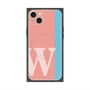 プレミアムパネル with MagSafe［ オリジナル - initial color line - W pink ］