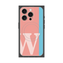プレミアムパネル with MagSafe［ オリジナル - initial color line - W pink ］