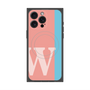 プレミアムパネル with MagSafe［ オリジナル - initial color line - W pink ］