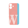 プレミアムパネル with MagSafe［ オリジナル - initial color line - W pink ］