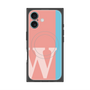 プレミアムパネル with MagSafe［ オリジナル - initial color line - W pink ］