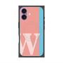 プレミアムパネル with MagSafe［ オリジナル - initial color line - W pink ］