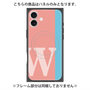 プレミアムパネル with MagSafe［ オリジナル - initial color line - W pink ］