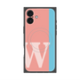プレミアムパネル with MagSafe［ オリジナル - initial color line - W pink ］