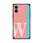 プレミアムパネル with MagSafe［ オリジナル - initial color line - W pink ］