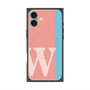プレミアムパネル with MagSafe［ オリジナル - initial color line - W pink ］