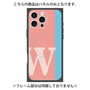 プレミアムパネル with MagSafe［ オリジナル - initial color line - W pink ］