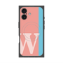 プレミアムパネル with MagSafe［ オリジナル - initial color line - W pink ］