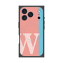 プレミアムパネル with MagSafe［ オリジナル - initial color line - W pink ］