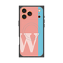 プレミアムパネル with MagSafe［ オリジナル - initial color line - W pink ］