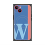 プレミアムパネル with MagSafe［ オリジナル - initial color line - W blue ］
