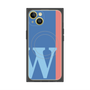 プレミアムパネル with MagSafe［ オリジナル - initial color line - W blue ］