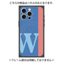 プレミアムパネル with MagSafe［ オリジナル - initial color line - W blue ］