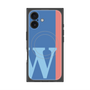 プレミアムパネル with MagSafe［ オリジナル - initial color line - W blue ］
