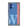プレミアムパネル with MagSafe［ オリジナル - initial color line - W blue ］