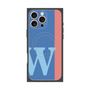 プレミアムパネル with MagSafe［ オリジナル - initial color line - W blue ］