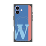 プレミアムパネル with MagSafe［ オリジナル - initial color line - W blue ］
