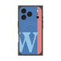 プレミアムパネル with MagSafe［ オリジナル - initial color line - W blue ］
