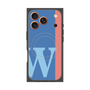 プレミアムパネル with MagSafe［ オリジナル - initial color line - W blue ］