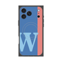 プレミアムパネル with MagSafe［ オリジナル - initial color line - W blue ］