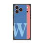 プレミアムパネル with MagSafe［ オリジナル - initial color line - W blue ］