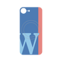 プレミアムパネル with MagSafe［ オリジナル - initial color line - W blue ］
