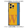 プレミアムパネル with MagSafe［ オリジナル - initial color line - W orange ］