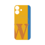 プレミアムパネル with MagSafe［ オリジナル - initial color line - W orange ］