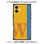 プレミアムパネル with MagSafe［ オリジナル - initial color line - W orange ］