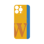 プレミアムパネル with MagSafe［ オリジナル - initial color line - W orange ］