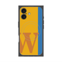 プレミアムパネル with MagSafe［ オリジナル - initial color line - W orange ］