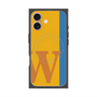 プレミアムパネル with MagSafe［ オリジナル - initial color line - W orange ］