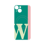 プレミアムパネル with MagSafe［ オリジナル - initial color line - W green ］