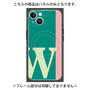 プレミアムパネル with MagSafe［ オリジナル - initial color line - W green ］