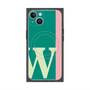 プレミアムパネル with MagSafe［ オリジナル - initial color line - W green ］