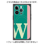 プレミアムパネル with MagSafe［ オリジナル - initial color line - W green ］