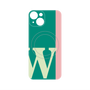 プレミアムパネル with MagSafe［ オリジナル - initial color line - W green ］